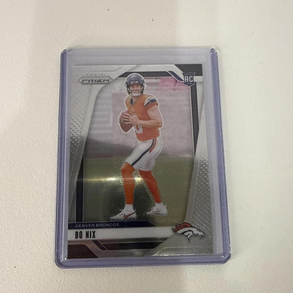 2024 Panini Prizm - Rookies Bo Nix #309 (RC) Denver Broncos